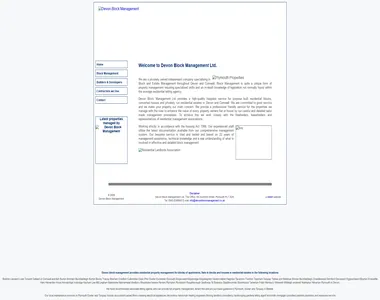 devonblockmanagement.co.uk in 2008