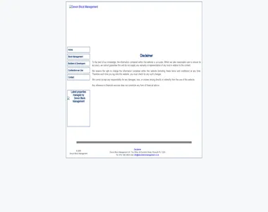devonblockmanagement.co.uk in 2011