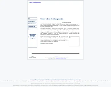 devonblockmanagement.co.uk in 2013
