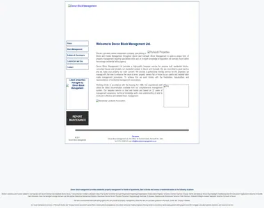 devonblockmanagement.co.uk in 2014