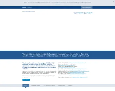 devonblockmanagement.co.uk in 2020