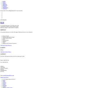ecfspecialalloys.co.uk in 2011
