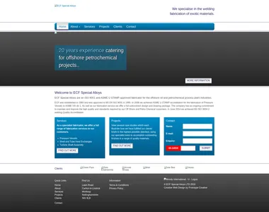 ecfspecialalloys.co.uk in 2018