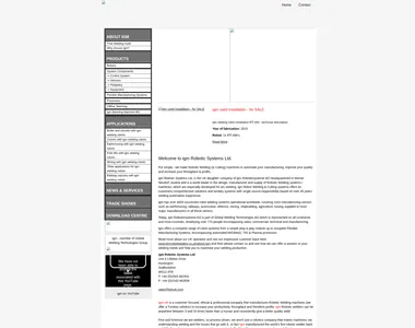 igmrobotwelding.co.uk in 2016
