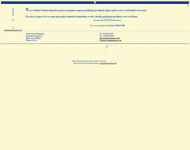 inhouseproperty.co.uk in 2000