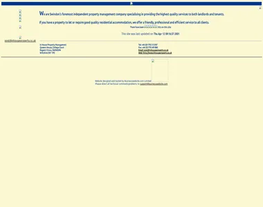 inhouseproperty.co.uk in 2001