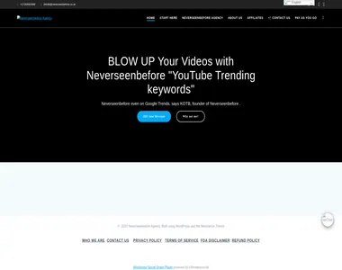 neverseenbefore.co.uk in 2023