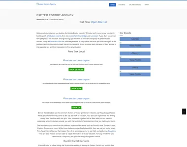 relaxescorts.co.uk in 2018
