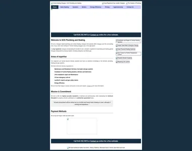sosplumbingandheating.co.uk in 2009