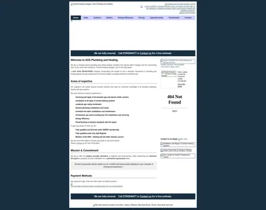 sosplumbingandheating.co.uk in 2012